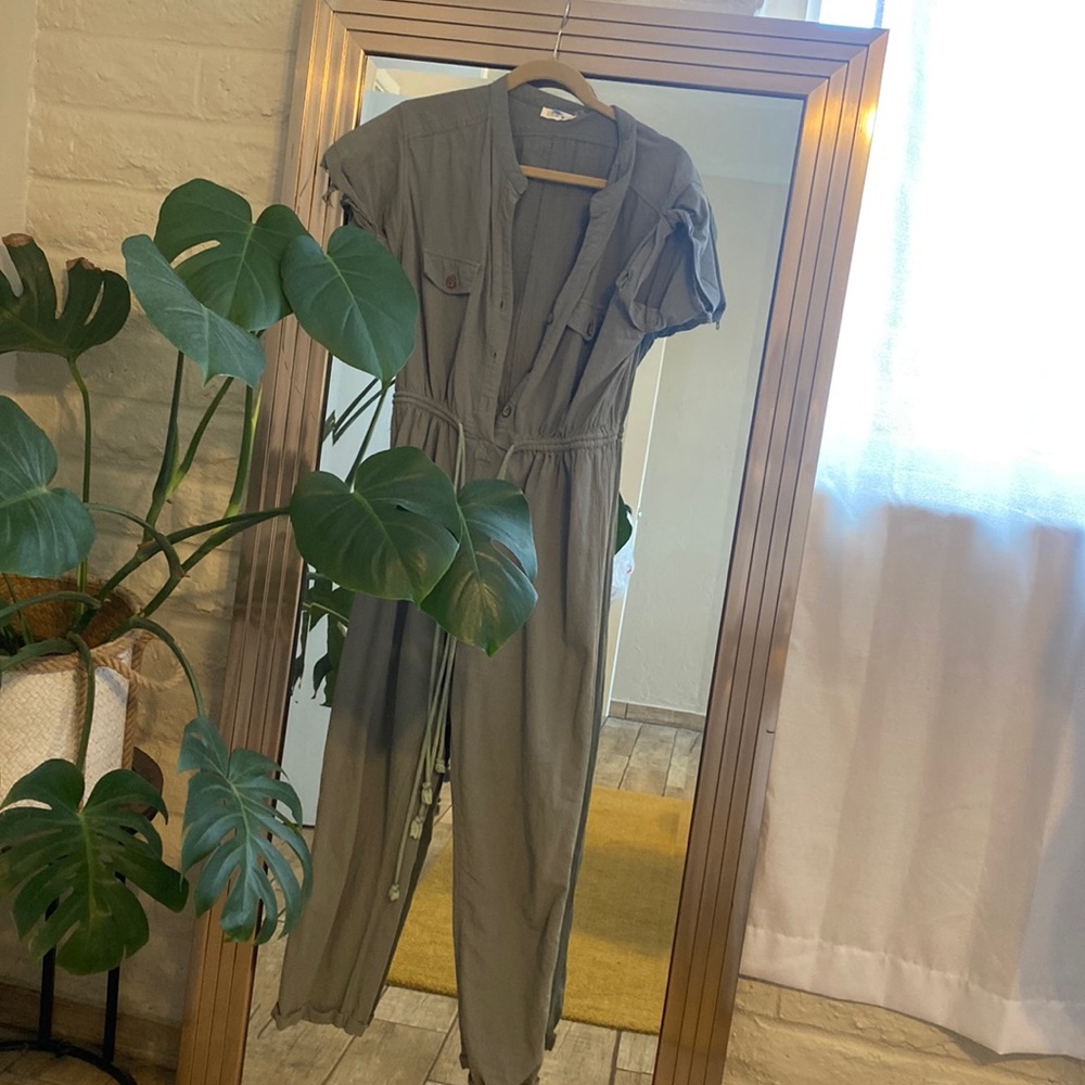 Sage jumpsuit